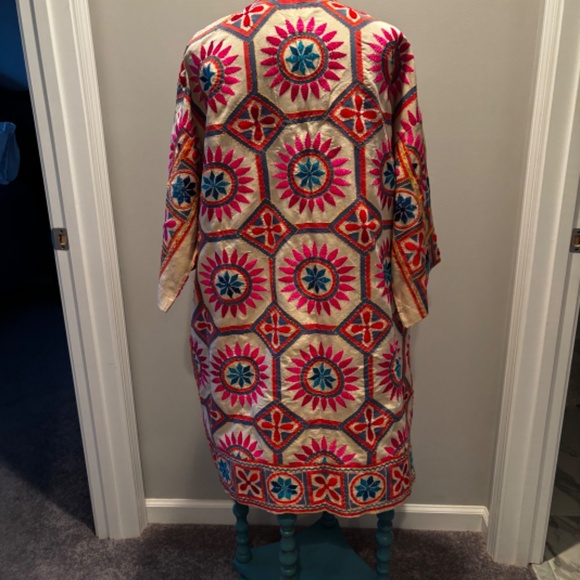 Colorful, long coat, Shannon Passero - Picture 2 of 4